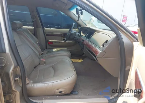 2002 Mercury Grand Marquis Ls из США, поврежденный, VIN 2MEFM75W72X638706